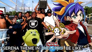 WHEN YOU HEAR SERENACELINA THEME in DUEL LINKS [upl. by Ahsatel]