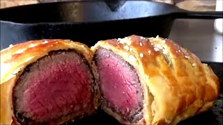 BEST WAY TO COOK DEER BACKSTRAP VENISON WELLINGTON [upl. by Dorette188]