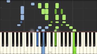 Erster Verlust  Robert Schumann Piano Tutorial Synthesia [upl. by Jacinda]