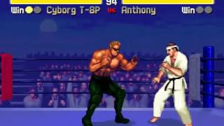 Arnold Schwarzenegger vs Andy Hug  Battle K Road Arcade [upl. by Llertnad66]