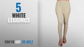 Top 10 White Leggings 2018 MrsPerfect Women s Cotton Leggings OffWhite [upl. by Aicemaj482]