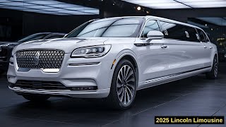 First Look at the 2025 Lincoln Limousine Performance and Prestige [upl. by Herries]