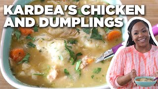 Kardea Browns Chicken and Dumplings  Delicious Miss Brown  Food Network [upl. by Naujud]