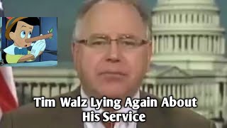 Tim Walz Lying Again About His Service [upl. by Doscher]