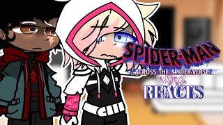 spiderman spiderverse reacts  spiderverse  gacha [upl. by Fessuoy]