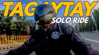 BENELLI PANAREA 125  SOLO RIDE TO TAGAYTAY  VLOG 155 [upl. by Annod]