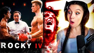 Fighting against a tank Rocky IV 1985  FIRST TIME WATCHING [upl. by Dayna113]