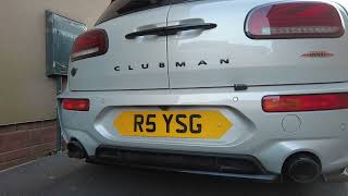 REMUS Catback Race Exhaust  Mini Clubman F54 JCW 2021 [upl. by Cheffetz]