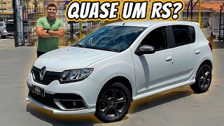 Renault Sandero GT Line 2016 Espaçoso e confortável mas NADA ESPORTIVO [upl. by Zolnay659]