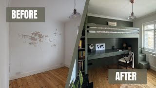 Fitted Loft Bed With Desk in London [upl. by Johannes]