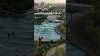 Karachi Dream World Resort amp Water Park Aerial Drone View [upl. by Bunting]