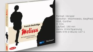 Francis Durbridge Melissa gelesen von Siegfried Wischnewski Günther Stoll [upl. by Irik183]