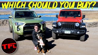 Should You REALLY Buy a New Toyota 4Runner Instead of a Jeep Wrangler [upl. by Kirstin]