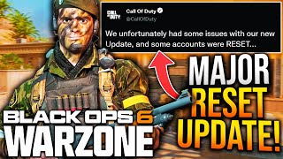 Black Ops 6 Major ACCOUNT RESET UPDATE New PATCH NOTES BROKEN WEAPONS amp More WARZONE Update [upl. by Redep]