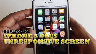 How To Fix iPhone 6 Plus Unresponsive Screen [upl. by Suirrad]