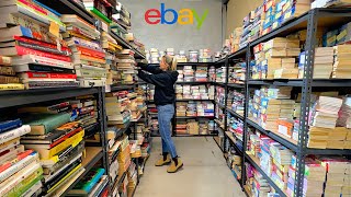 Pick and pack eBay orders with me  Selling used books online for profit [upl. by Harneen]