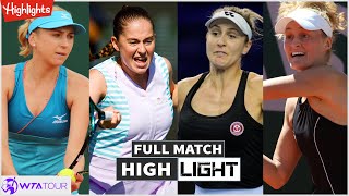 Lyudmyla Kichenok amp Jelena Ostapenko vs Gabriela Dabrowski amp Erin Routliffe  WTA Dubai Tennis 2024 [upl. by Ritchie]