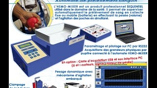 HEMOMIXER  Automate de prélèvement sanguin SSI STI2D CPGE [upl. by Lyall]