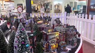 2023 MINIATURE CHRISTMAS VILLAGE  CASTLETOWN SHOPPING CENTRE [upl. by Llenyr]