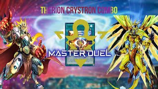 NUEVO  THERION ft CRYSTRON MACHINE SYNCHRO DECK I Yugioh Delta [upl. by Tierza]