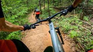 THIS is why Pisgah is WORLD CLASS FUN  Mountain Biking Bennet and Avery [upl. by Dunc]