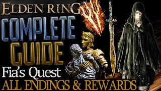 Elden Ring Full Fia Questline Complete Guide  All Choices Endings and Rewards Explained [upl. by Ploch]