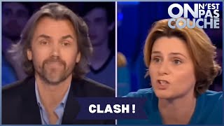 Clash  Caroline Fourest face à Aymeric Caron  On nest pas couché 2 mai 2015 onpc [upl. by Nelad154]