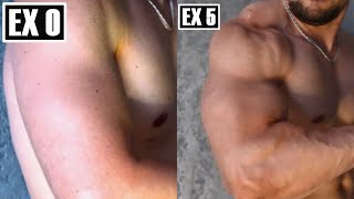 GET BIG ARMS IN 5 ONLY EXERCISES NO GYM [upl. by Deacon]