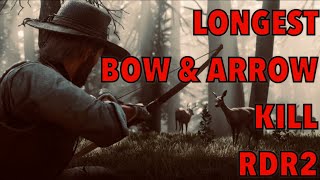 Longest Bow amp Arrow Kill in Red Dead Redemption 2 RDR2 [upl. by Profant592]