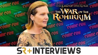 Philippa Boyens Explains Why Anime Was The Perfect Medium For The War of the Rohirrim [upl. by Ahsimrac424]