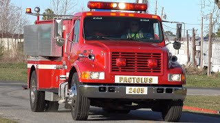 Pactolus Volunteer Fire Rescue 2405 Responding [upl. by Brosine116]