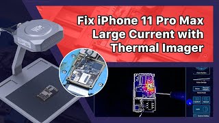 Fix iPhone 11 Pro Max Won’t Turn On with LINCSEEK Infrared Thermal Camera [upl. by Limaj]