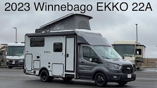 2023 Winnebago EKKO 22A With Pop Top  5N211446 [upl. by Eadwina]