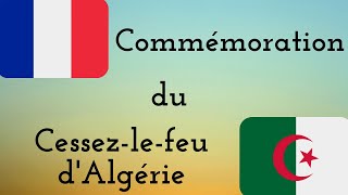 Commémoration du CessezleFeu dAlgerie  19 Mars 2019 Douai [upl. by Gnaht]