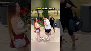 Blind Man Prankshorts funny prank [upl. by Ullman]