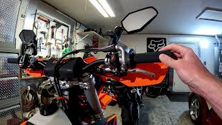 KTM Throttle Guide Plates and How They Affect Your Bike  Installation [upl. by Iaht]