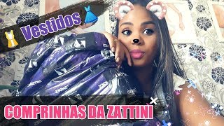 Minha primeira COMPRINHA NA ZATTINI  ZATTINI [upl. by Burner]