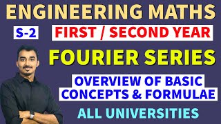 FOURIER SERIES BASICS  S2  DIRICHLETS CONDITION  ENGINEERING MATHEMATICS  SAURABH DAHIVADKAR [upl. by Vyse]