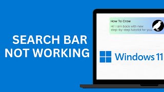 Windows 11 Search Bar Not Working [upl. by Layol675]