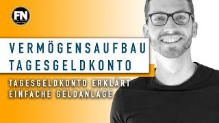 Was ist ein Tagesgeldkonto  Tagesgeldkonto erklärt  einfache Geldanlage Erklärung Tagesgeldkonto [upl. by Tebzil]