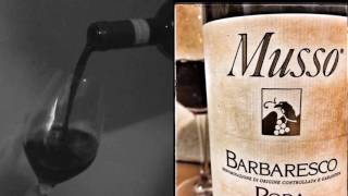 Tasting Musso Barbaresco Pora Nebbiolo Wine from Italy [upl. by Frodeen739]