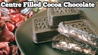 Centre filled cocoa chocolate recipe  Weikfield  gotochefofficial  Mummas Kitchen Gujarati [upl. by Olleina443]