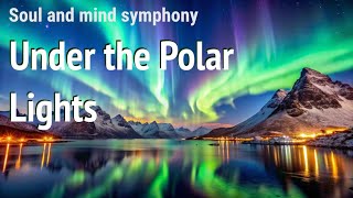 Night Under the Polar Lights  Soothing Background Music for Meditation Sleep and Work relaxmusic [upl. by Nomelif977]