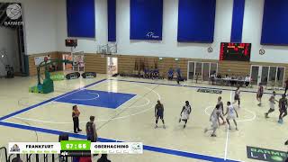 BARMER 2 Basketball Bundesliga ProB Süd FRAPORT SKYLINERS Juniors vs TSV Oberhaching Tropics [upl. by Renaxela]