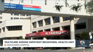 MultiCare adding inpatient behavioral health unit [upl. by Ahsikyt]