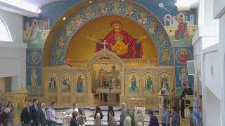 Orthros and Divine Liturgy  3rd Sunday of Luke [upl. by Ateinotna249]