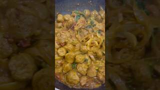 Soya Chunks Curry  Comment for receipe⬇️⬇️kerala food uzbekistan samarkand medstudent india [upl. by Metts529]