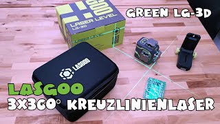 LasGoo LG3D Kreuzlinienlaser 3x360° [upl. by Danielle148]