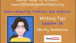 Lesson 16 Wordy Sentences [upl. by Justin]