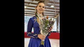 Championnat Vaudois de Patinage Artistique 2024  Capucine Demierre [upl. by Leighton]